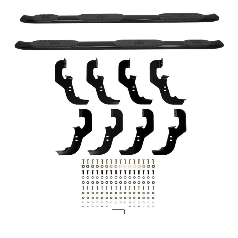 GMC Sierra 1500 Nerf Bars - Westin - PRO TRAXX 5 Oval Wheel to Wheel - Black - 2019