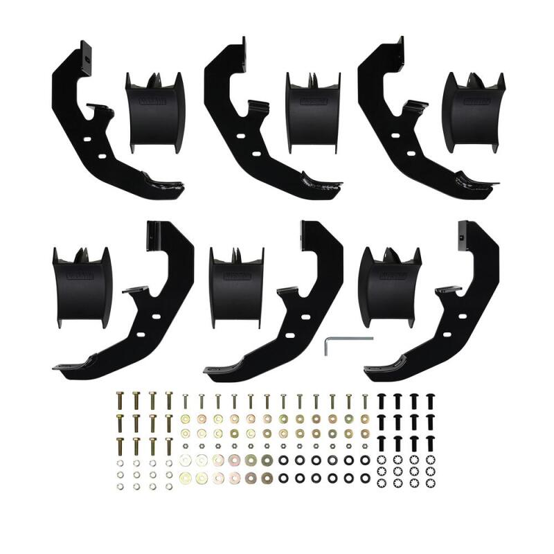 GMC Sierra 1500 Nerf Bars - Westin - PRO TRAXX 5 Oval - Black - `19-`20