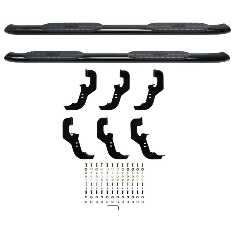 GMC Sierra 1500 Nerf Bars - Westin - PRO TRAXX 5 Oval - Black - 2019