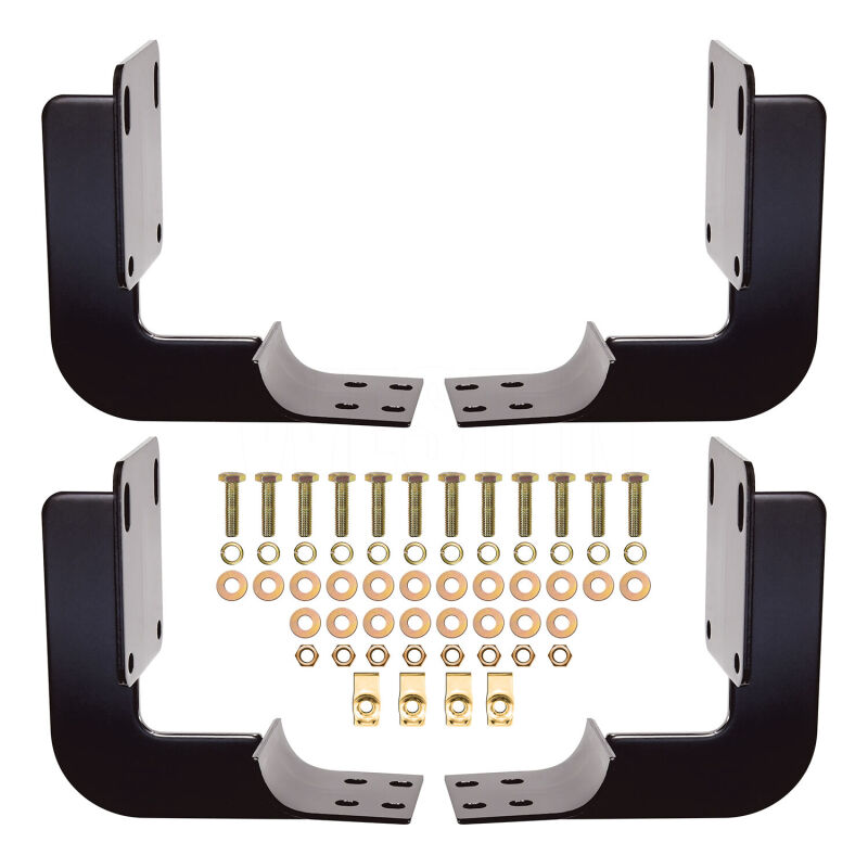 Ford F-550 Nerf Step Bar Mount Kit - Westin - Premier Oval - Black - `99-`16