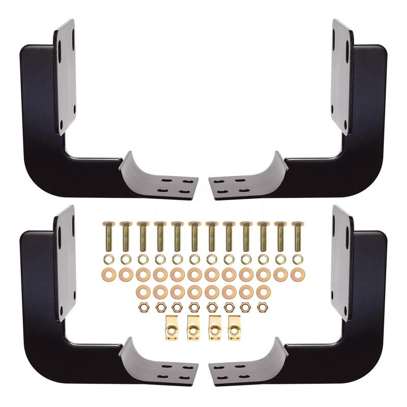 Ford F-550 Nerf Step Bar Mount Kit - Westin - Premier Oval - Black - `99-`16