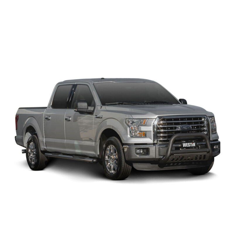 Ford F-150 Nerf Step Bar Mount Kit - Westin - Premier Oval - Black - `15-`18