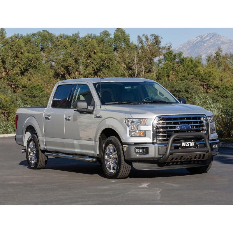Ford F-150 Nerf Step Bar Mount Kit - Westin - Premier Oval - Black - `15-`18