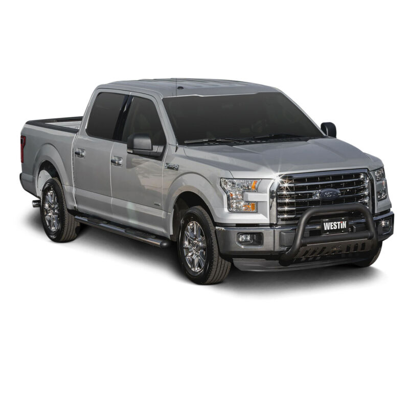 Ford F-150 Nerf Step Bar Mount Kit - Westin - Premier Oval - Black - `15-`18