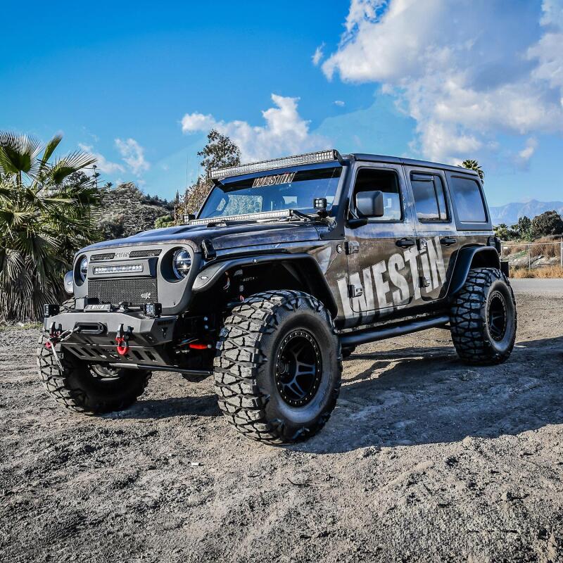 Jeep Wrangler JLU Nerf Bars - Westin - E-Series 3 - Textured Black - `18-`22