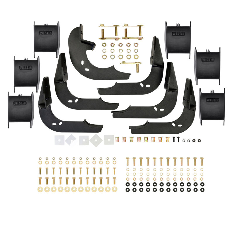 RAM 2500 Running Boards - Westin - AT6, Textured Black - Black - `10-`24