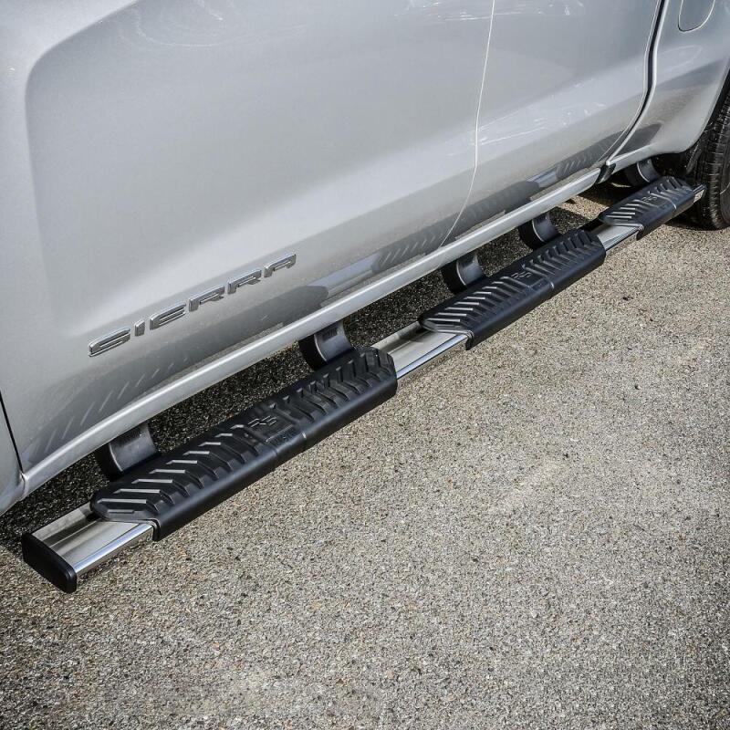 GMC Sierra 1500 Nerf Step Bars - Westin - R5 Modular Wheel to Wheel - Stainless Steel - 2019