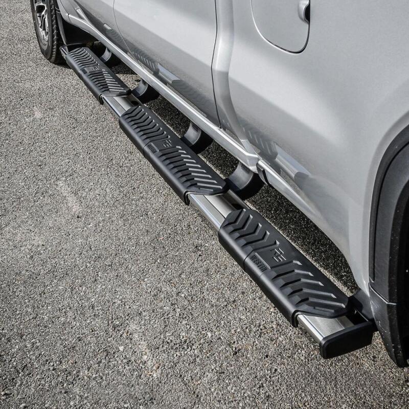 GMC Sierra 1500 Nerf Step Bars - Westin - R5 Modular Wheel to Wheel - Stainless Steel - 2019