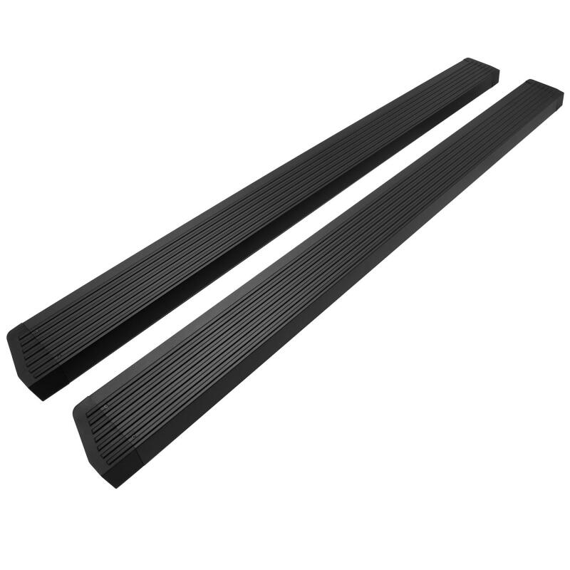 Jeep Wrangler JKU Running Boards - Westin - Pro-e Power (Electric), 6-inch Aluminum, LED Lighting, IP68 Motors - Textured Black - `07-`18