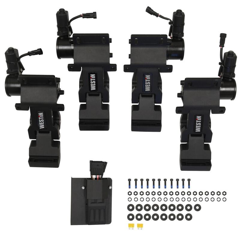 Ford F-150 Running Boards - Westin - Pro-e Electric - Textured Black - `15-`23