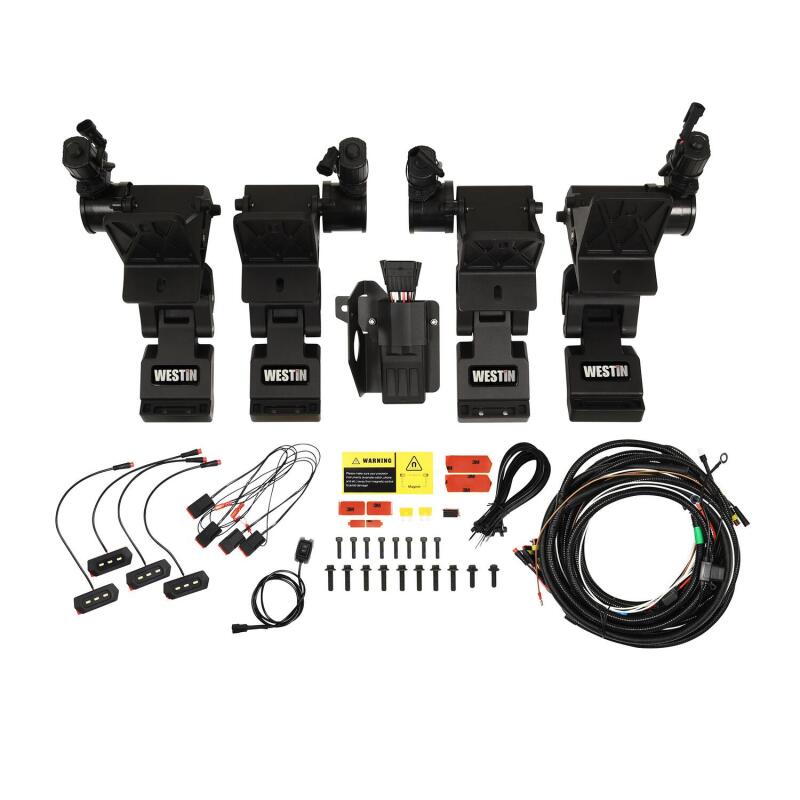 GMC Sierra Running Boards - Westin - Pro-e Power Electric - Textured Black - `19-`25