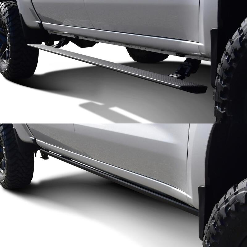 GMC 3500HD Running Boards - Westin - Pro-e Electric, 6-inch Wide Aluminum - Textured Black - `20-`23