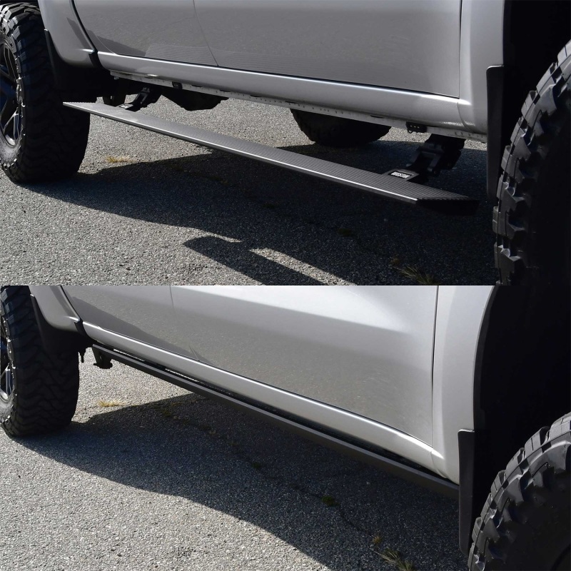 GMC 3500HD Running Boards - Westin - Pro-e Electric, 6-inch Wide Aluminum - Textured Black - `20-`23
