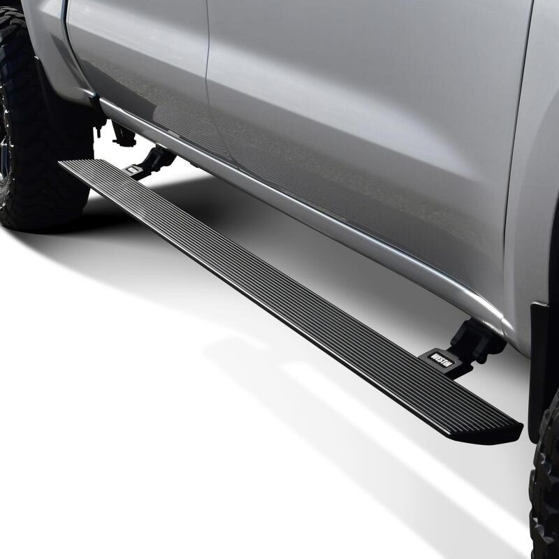 GMC Sierra Running Boards - Westin - Pro-e Electric, 6-inch Wide Aluminum - Textured Black - `19-`23