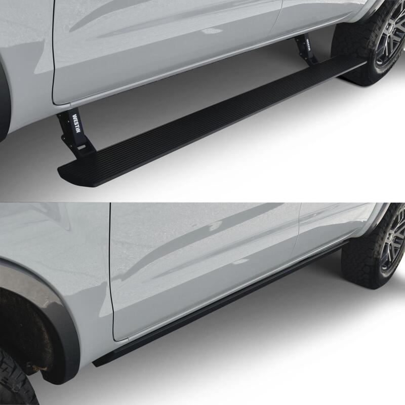 Ford Ranger Running Boards - Westin - Pro-e Electric - Textured Black - `19-`24