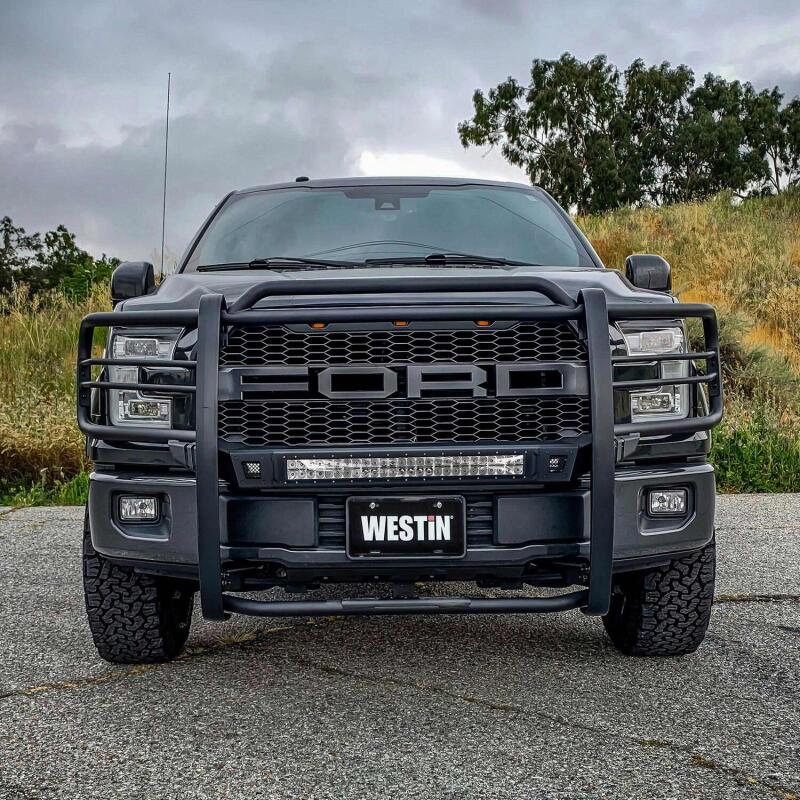 Ford F150 Grille Guard - Westin - Sportsman X - Textured Black - `15-`20