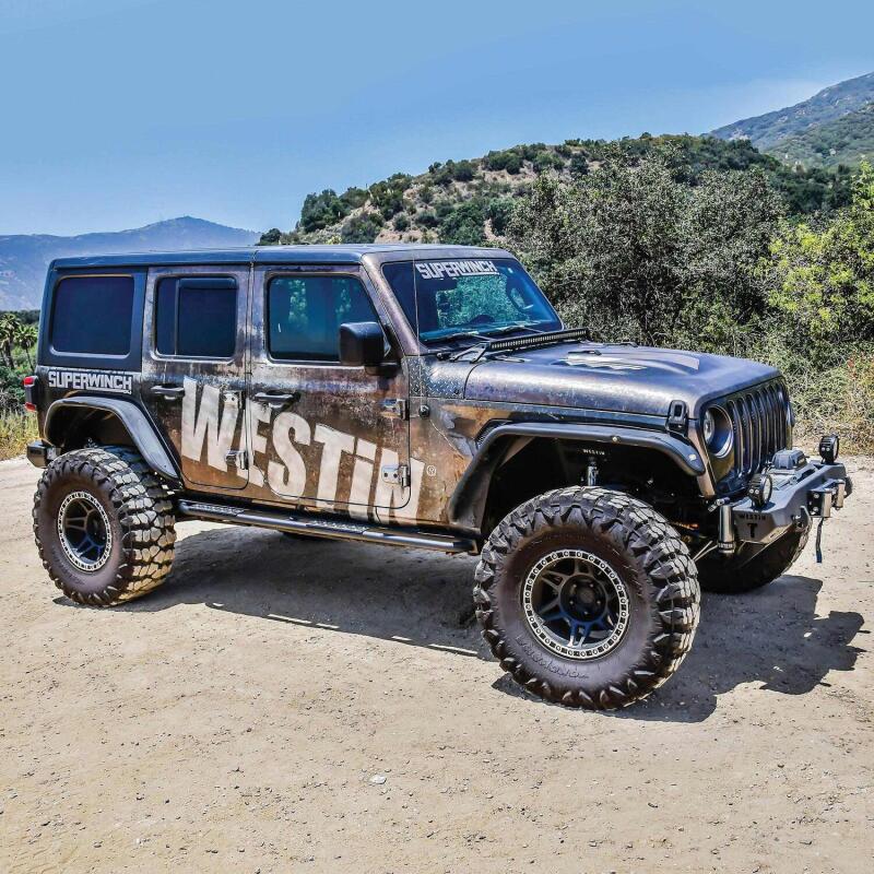 Jeep Wrangler JL Unlimited Rock Slider - Westin - XTS - Textured Black - `18-`23