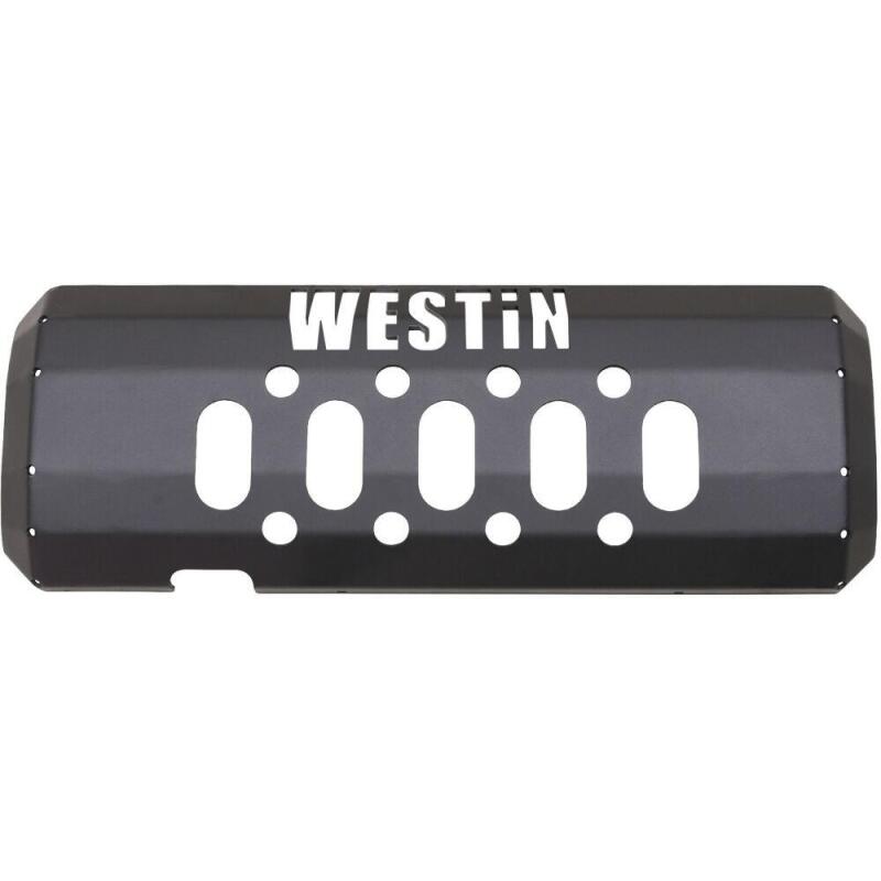 Jeep Wrangler Skid Plate - Muffler - Westin - Snyper - Textured Black - `07-`17