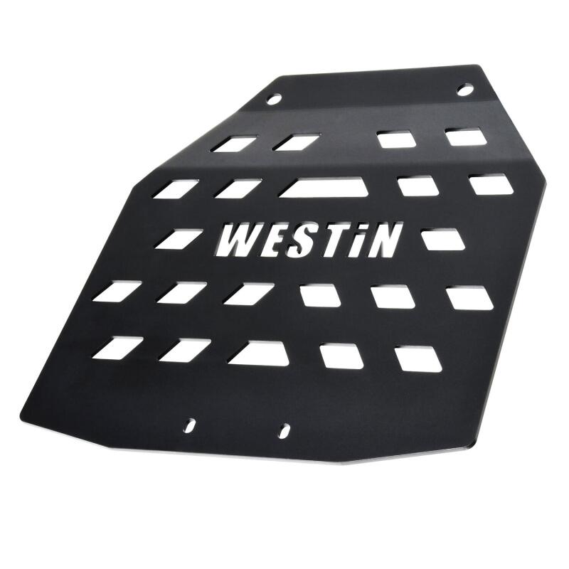 Jeep Wrangler Transfer Case Skid Plate - Westin - Textured Black - `18-`21
