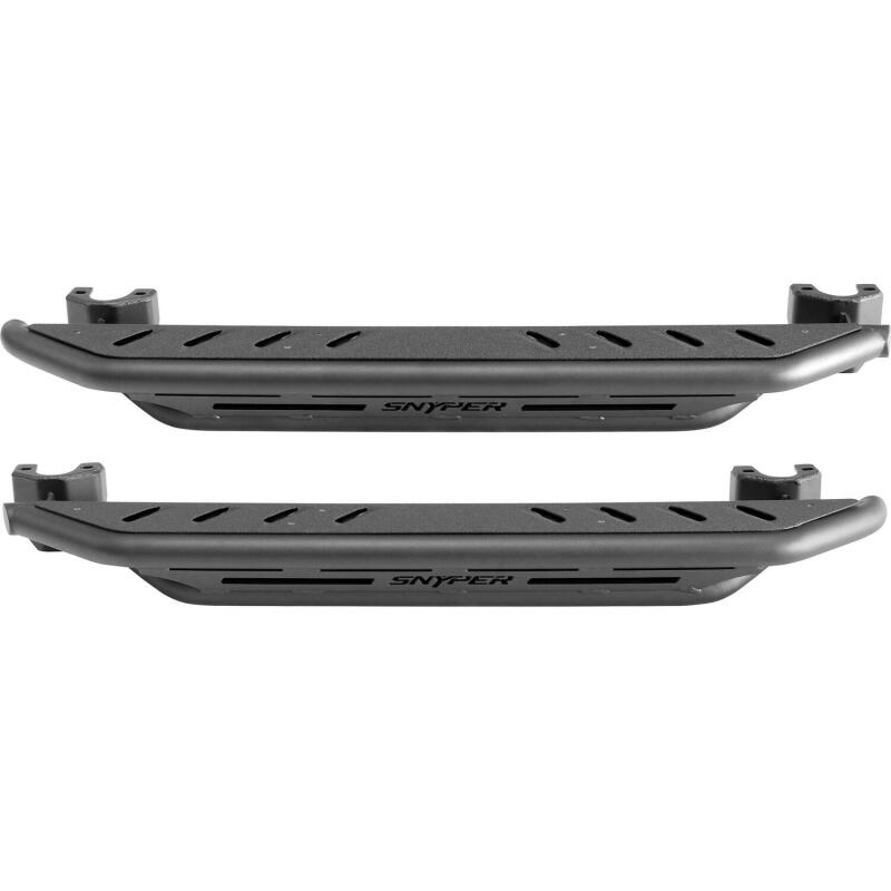 Jeep Wrangler Rock Rail Steps - Westin - Triple Tube - Textured Black - `07-`17