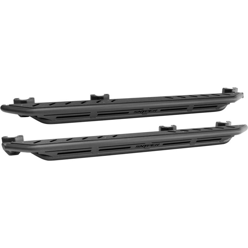 Jeep Wrangler Unlimited Rock Rail Steps - Westin - Triple Tube - Textured Black - `07-`17