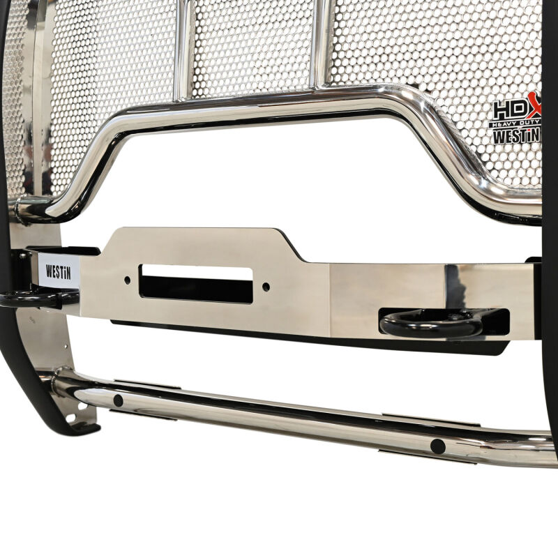 Ford F-150 Winch Tray Face Plate - Front - Westin - MAX - Polished Stainless Steel - `09-`17