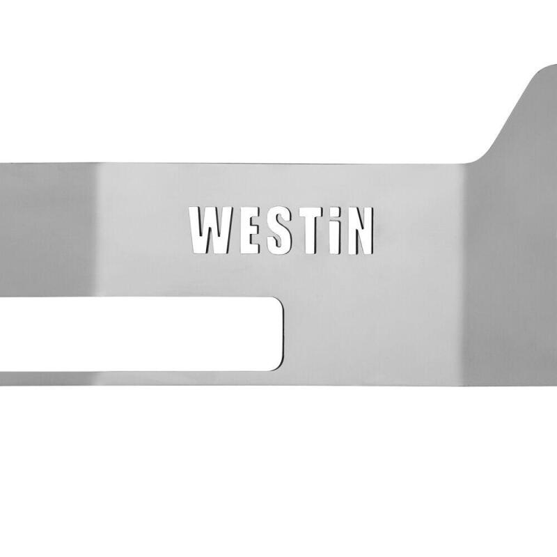 Ford F-150 Winch Tray Face Plate - Front - Westin - MAX - Polished Stainless Steel - `09-`17