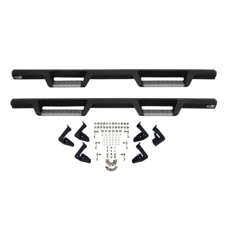 Ford F-550 Nerf Bars - Westin - HDX Stainless Drop - Textured Black - `99-`16