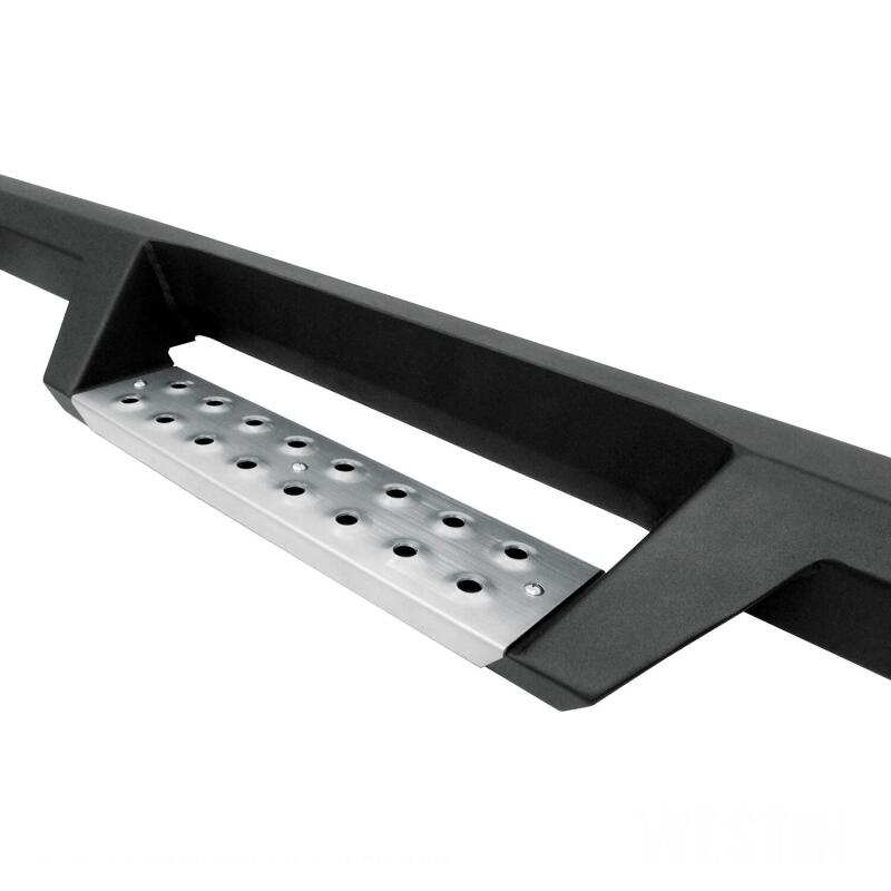 Jeep Wrangler JKU Nerf Bars - Westin - HDX Stainless Drop - Textured Black - `07-`18