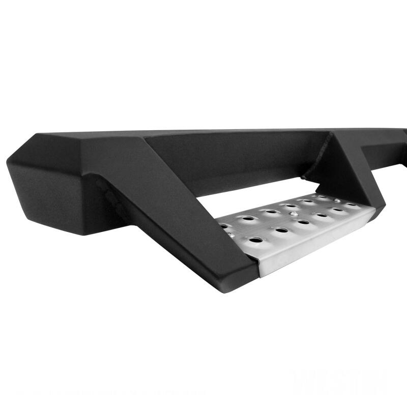 Jeep Wrangler JL Unlimited Nerf Bars - Westin - HDX Drop - Textured Black - `18-`27