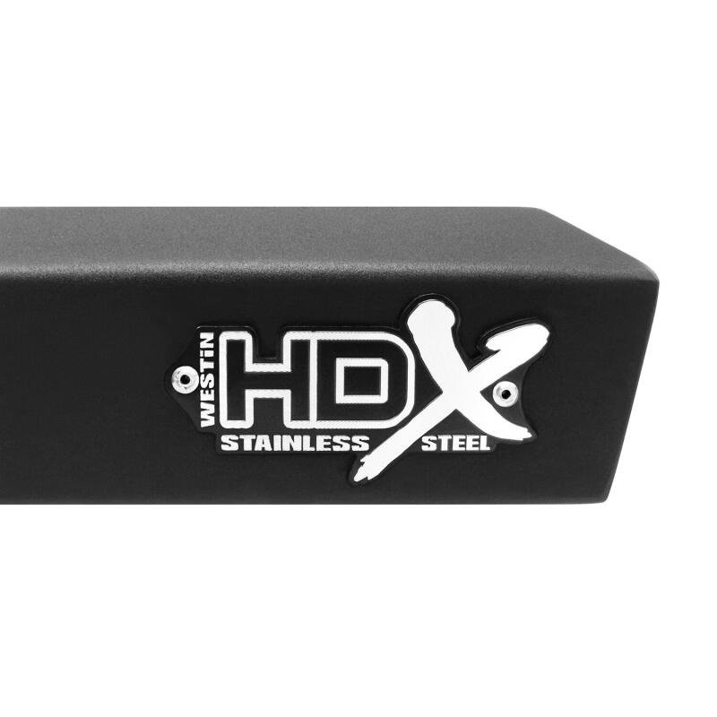 GMC Sierra 1500 Crew Cab Nerf Bars - Westin - HDX Drop - Textured Black - `19-`27