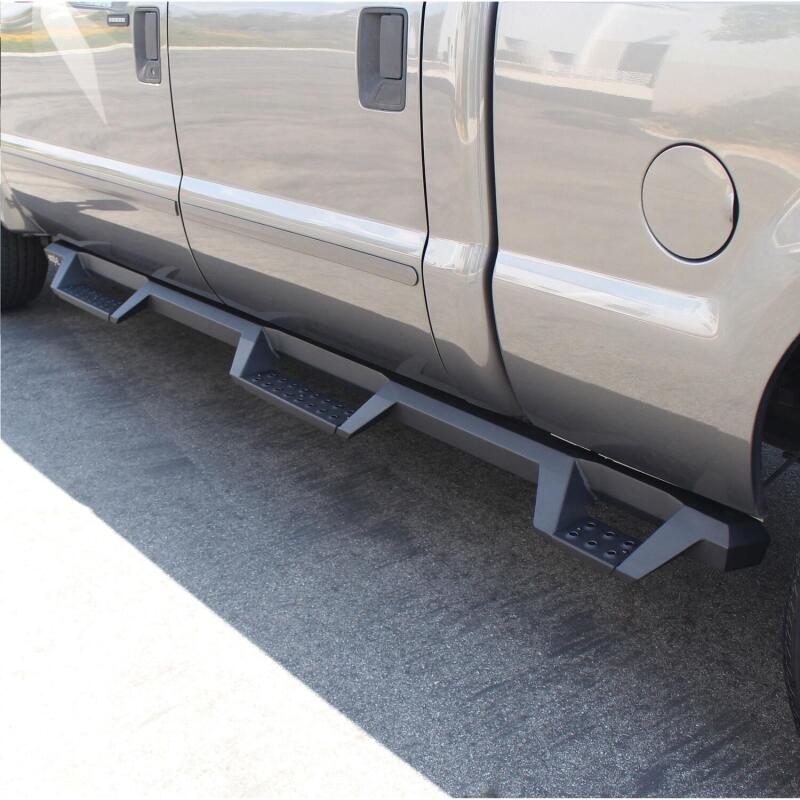 Ford F-550 Nerf Bars - Wheel-to-Wheel - Westin - HDX Drop - Textured Black - `99-`16