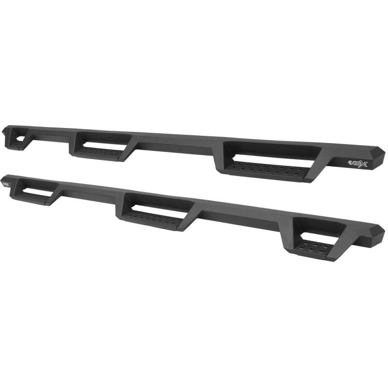 Ford F-550 Nerf Bars - Wheel-to-Wheel - Westin - HDX Drop - Textured Black - `99-`16