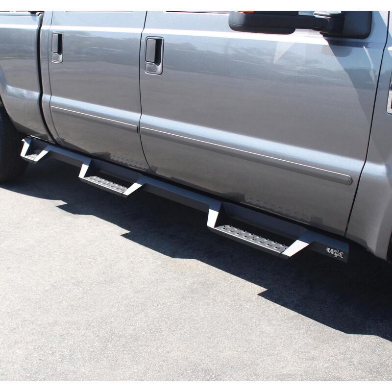 Ford F-550 Nerf Bars - Wheel-to-Wheel - Westin - HDX Drop - Textured Black - `99-`16