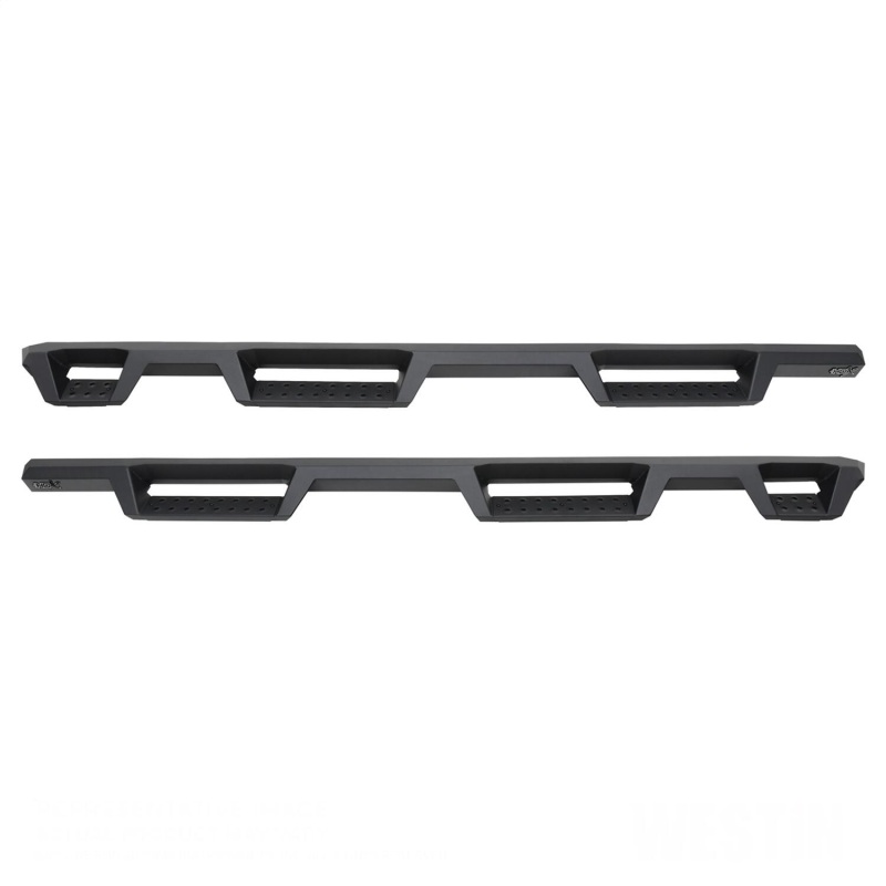 GMC Sierra 1500 Nerf Step Bars - Westin - HDX Drop Wheel-to-Wheel - Textured Black - `19-`22 GMC Sierra 1500 Nerf Step Bars - Westin - HDX Drop Wheel-to-Wheel - Textured Black - `19-`22