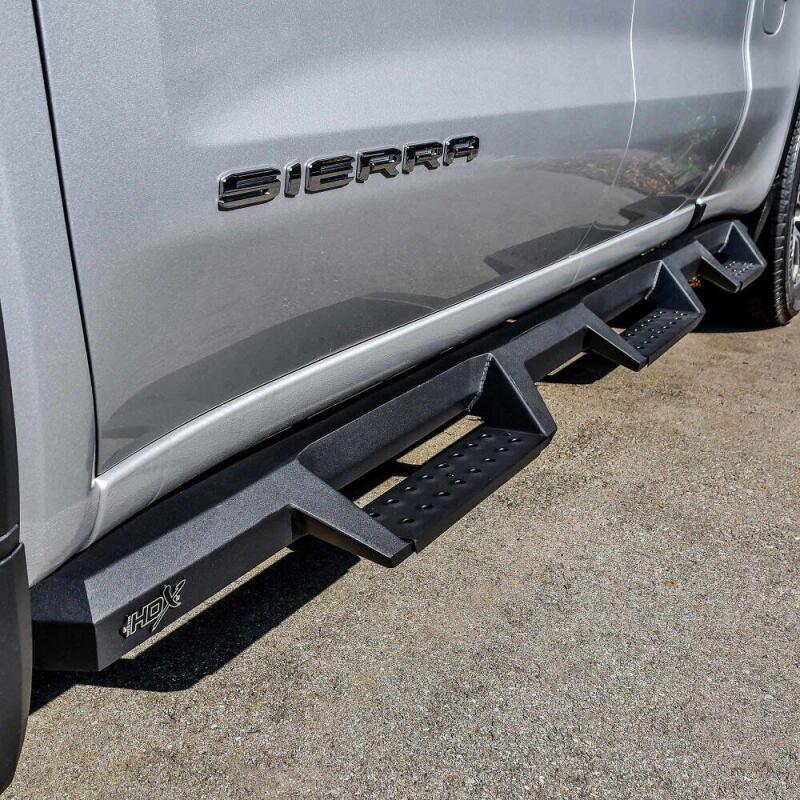 GMC Sierra 1500 Nerf Step Bars - Westin - HDX Drop Wheel-to-Wheel - Textured Black - `19-`20