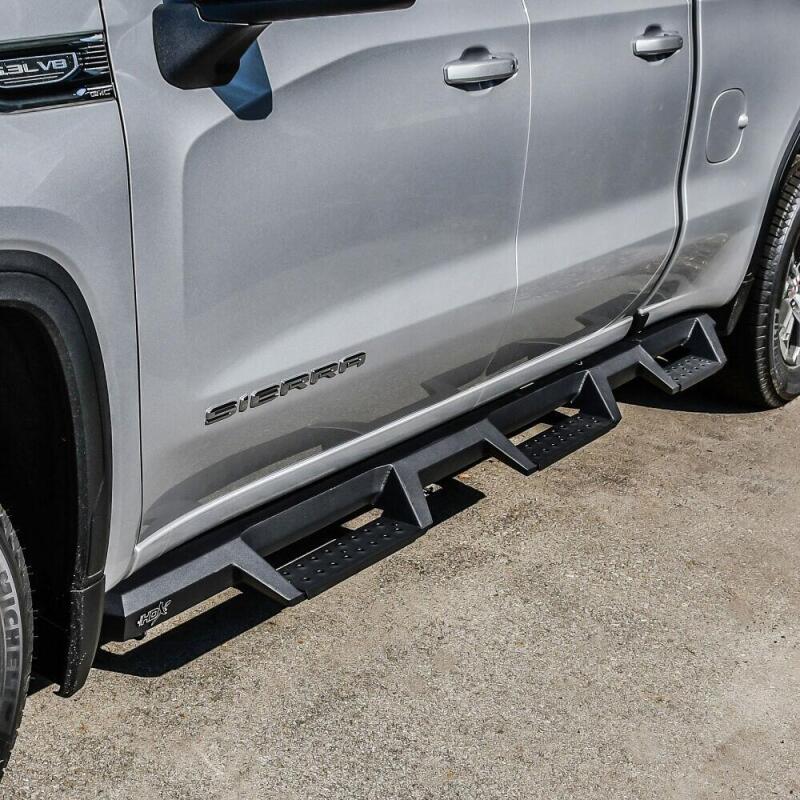 GMC Sierra 1500 Nerf Step Bars - Westin - HDX Drop Wheel-to-Wheel - Textured Black - `19-`20