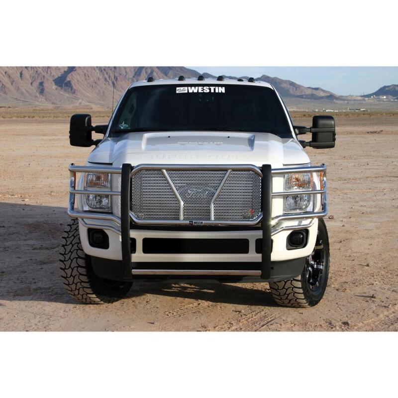 Ford F-250 Super Duty Grille Guard - Westin - HDX - Polished Stainless Steel - `11-`16