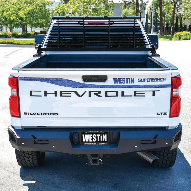 GMC Sierra Headache Rack - Westin - HDX Commercial Grade - Black - `99-`18