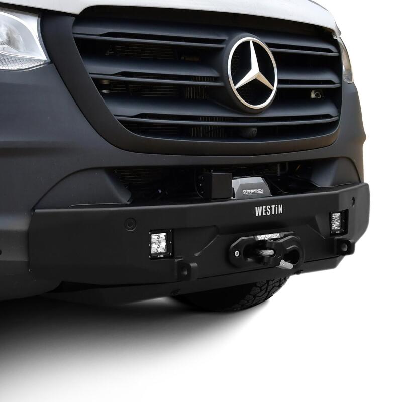 Mercedes-Benz Sprinter Bumper - Front - Westin - Pro-Series Mid Width - Textured Black - `19-`23