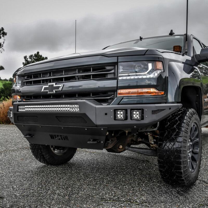 GMC Sierra 1500 Bumper - Front - Westin - Pro-Mod - Textured Black - `16-`19