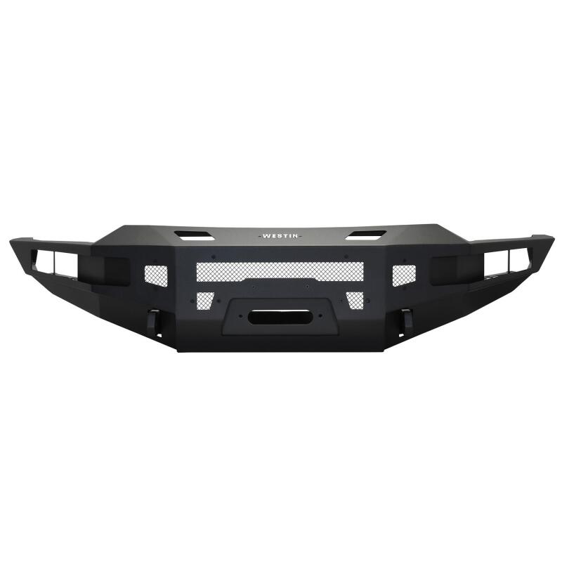 Ford F-150 Bumper - Front - Westin - Pro-Series, Textured Black, Winch Capable - Black - `21-`23