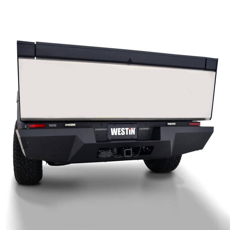 Tesla Cybertruck Bumper - Rear - Westin - Pro-Series - Textured Black - `24-`25
