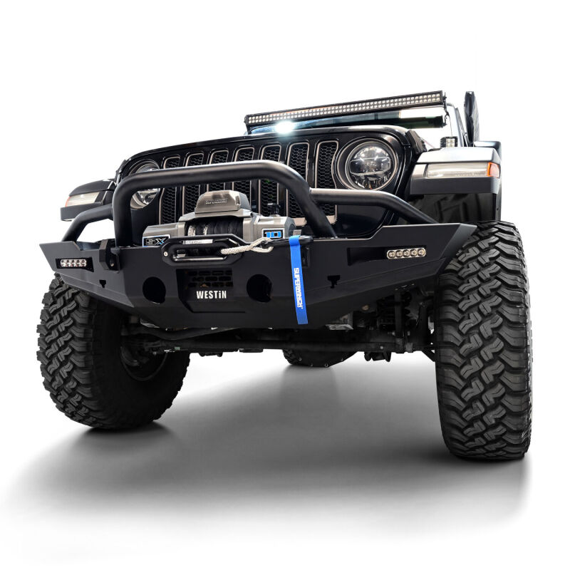 Jeep Wrangler Bumper - Front - Westin - XTS - Textured Black - `18-`25