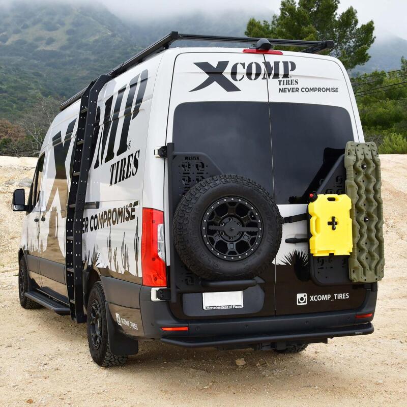 Mercedes-Benz Sprinter Bumper - Rear Driver Side - Westin - XTS Rear Bumper Accessory Carrier - Textured Black - `19-`24