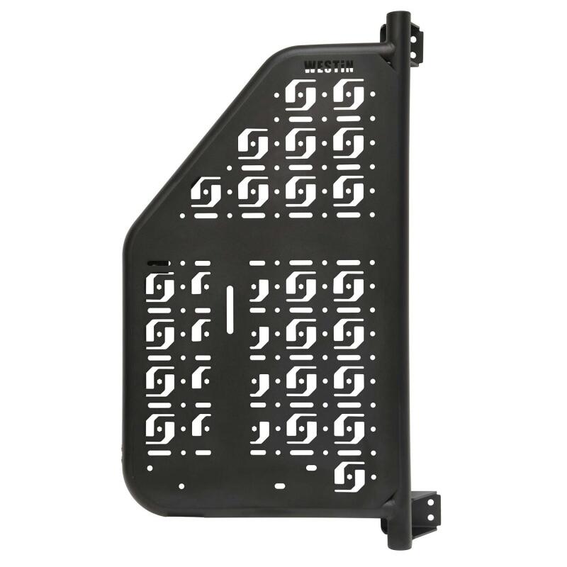 Mercedes-Benz Sprinter Bumper - Rear - Westin - XTS Rear Bumper Passenger Side Carrier - Textured Black - `19-`23