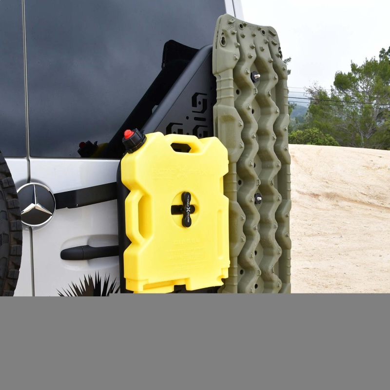 Mercedes-Benz Sprinter Bumper - Rear - Westin - XTS Rear Bumper Passenger Side Carrier - Textured Black - `19-`23