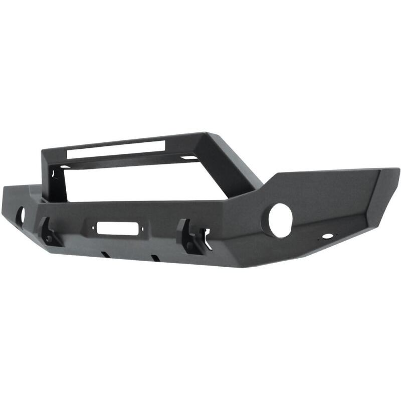 Jeep Wrangler Bumper - Front - Westin - WJ2 Full Width w/LED Light Bar Mount - Textured Black - `18-`20