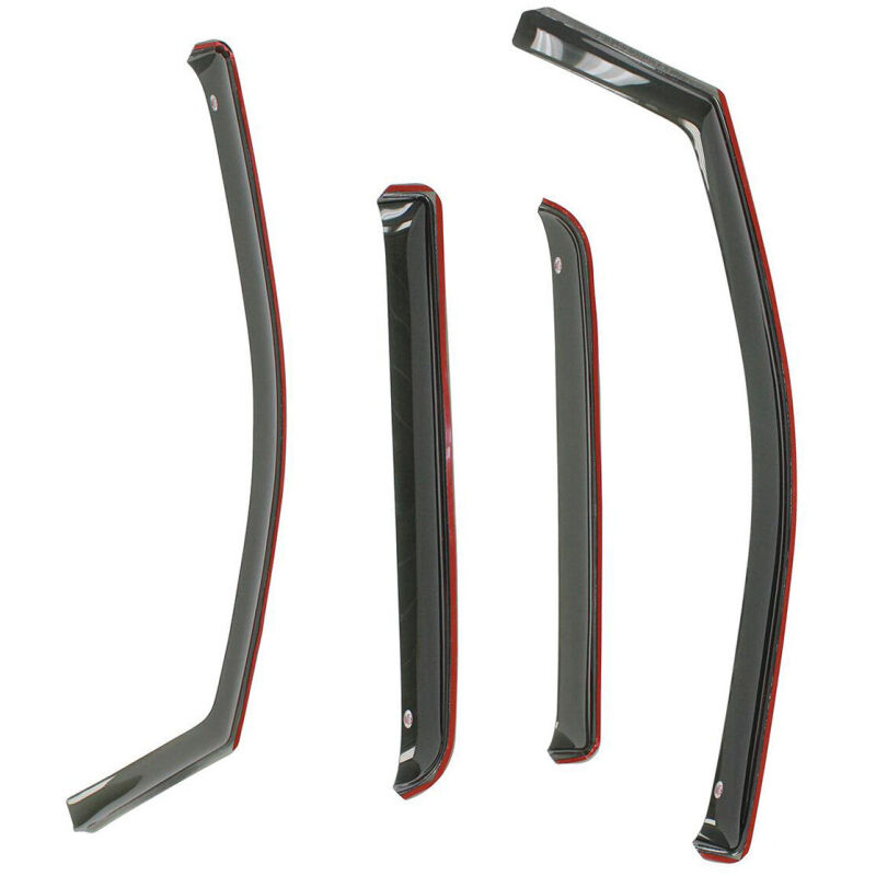 Dodge Ram Crew Cab Wind Deflectors - Westin - In-Channel - Smoke - `09-`18