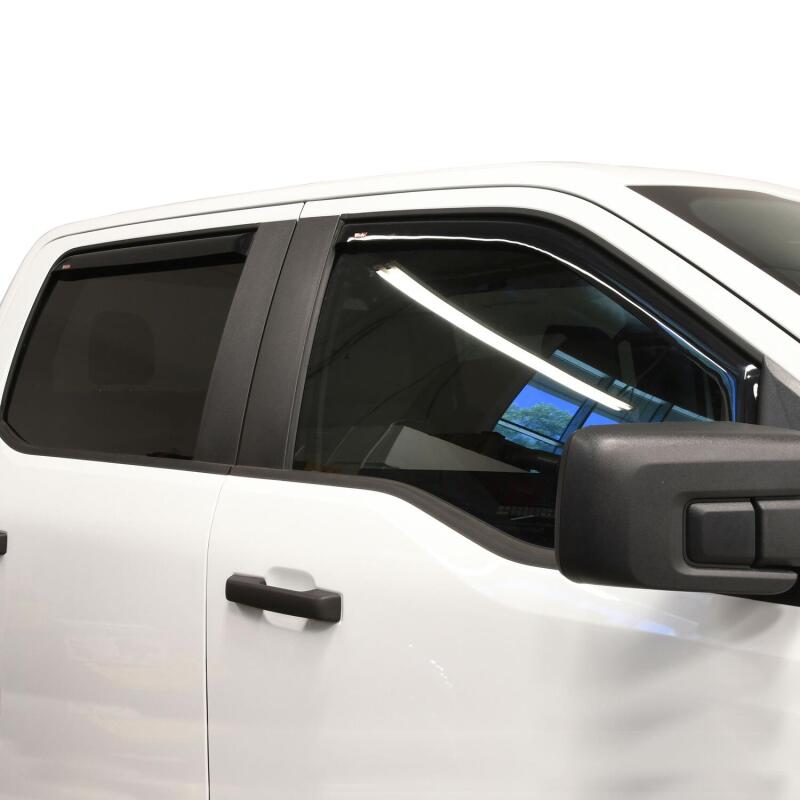 Ford F-150 Wind Deflectors - Westin - In-Channel - Smoke - `15-`18